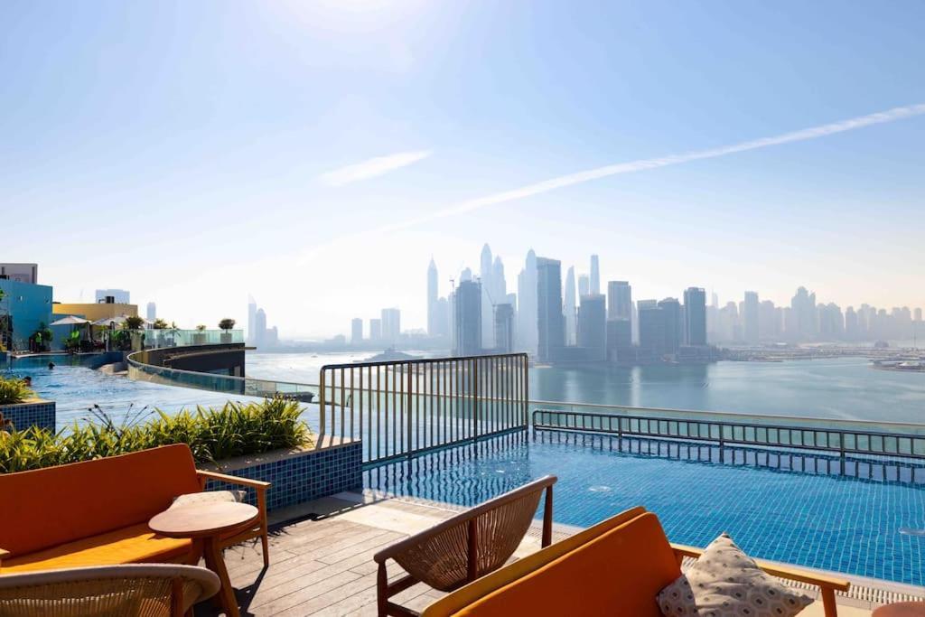 דובאי Fantastic Studio Apartment At Palm Jumeirah מראה חיצוני תמונה