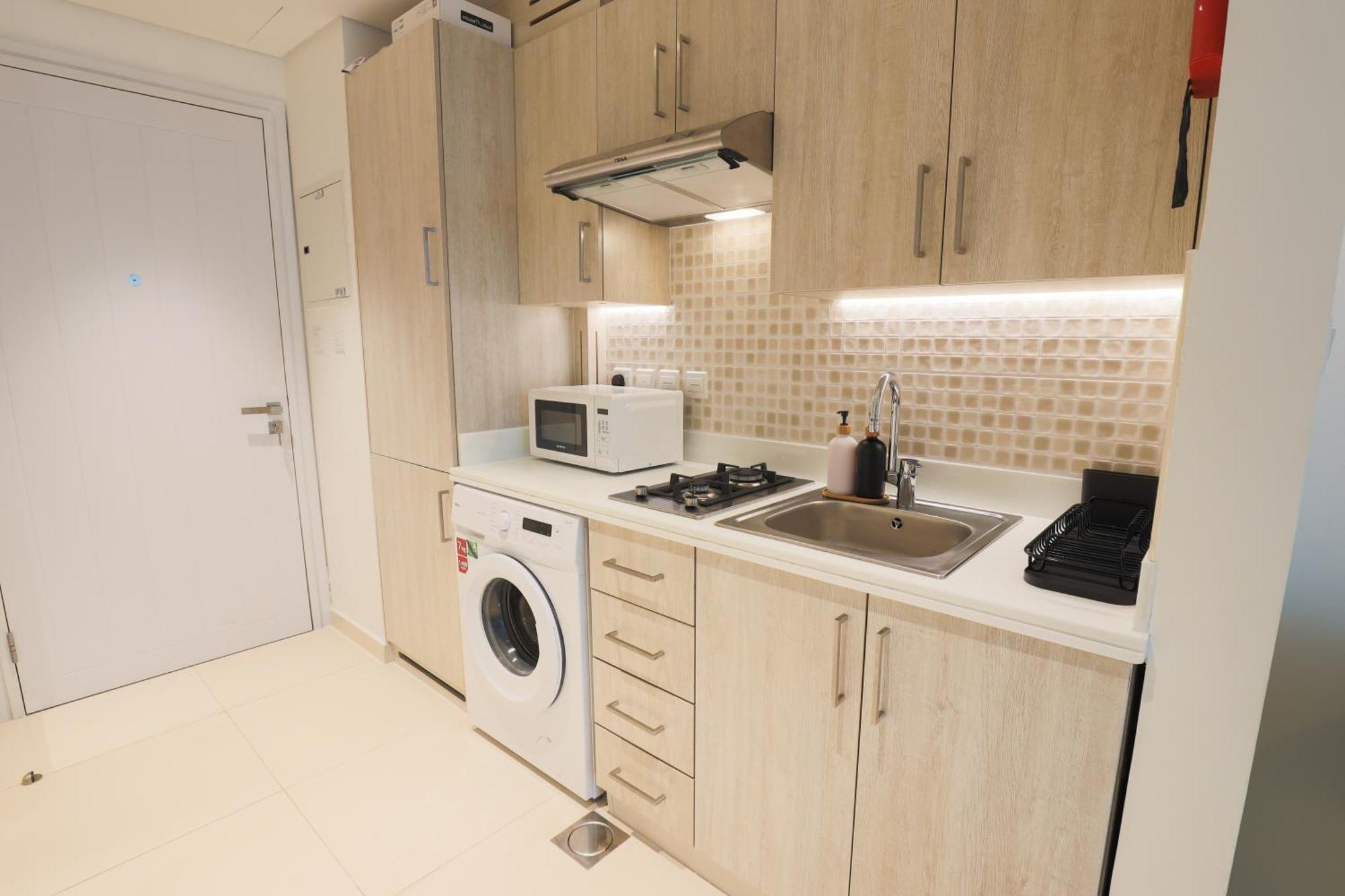 דובאי Fantastic Studio Apartment At Palm Jumeirah מראה חיצוני תמונה